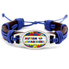 Load image into Gallery viewer, Medical Alert, Breast Cancer, Diabetic Type 1 Type 2 Diabetes Autism Awareness Bracelet