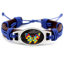 Load image into Gallery viewer, Medical Alert, Breast Cancer, Diabetic Type 1 Type 2 Diabetes Autism Awareness Bracelet