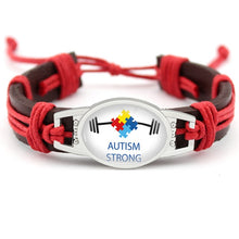 Load image into Gallery viewer, Medical Alert, Breast Cancer, Diabetic Type 1 Type 2 Diabetes Autism Awareness Bracelet