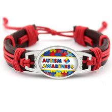 Load image into Gallery viewer, Medical Alert, Breast Cancer, Diabetic Type 1 Type 2 Diabetes Autism Awareness Bracelet