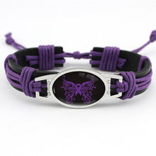 Load image into Gallery viewer, Medical Alert, Breast Cancer, Diabetic Type 1 Type 2 Diabetes Autism Awareness Bracelet