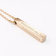 Load image into Gallery viewer, Personalized Engraving Necklace