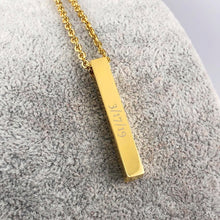 Load image into Gallery viewer, Personalized Engraving Necklace