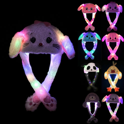 Light Up Rabbit Ear Hat