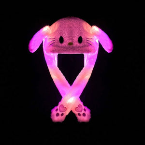 Light Up Rabbit Ear Hat