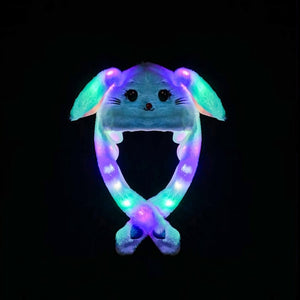 Light Up Rabbit Ear Hat