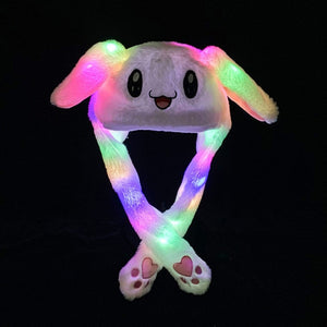 Light Up Rabbit Ear Hat