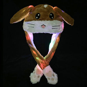 Light Up Rabbit Ear Hat