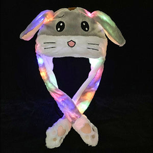 Light Up Rabbit Ear Hat