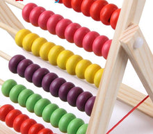 Load image into Gallery viewer, Classic Beads Wooden Math Toy