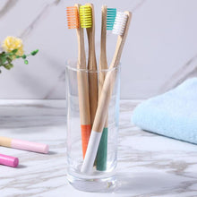 Load image into Gallery viewer, 16pcs Bamboo Children/Adult Toothbrush