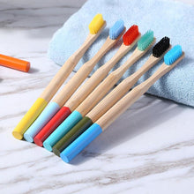 Load image into Gallery viewer, 16pcs Bamboo Children/Adult Toothbrush