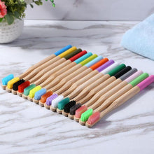 Load image into Gallery viewer, 16pcs Bamboo Children/Adult Toothbrush