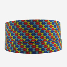 Load image into Gallery viewer, Autism Awareness Polyester Ribbon ,DIY