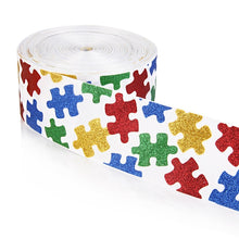 Load image into Gallery viewer, Autism Awareness Polyester Ribbon ,DIY