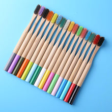 Load image into Gallery viewer, 16pcs Bamboo Children/Adult Toothbrush