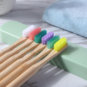 16pcs Bamboo Children/Adult Toothbrush