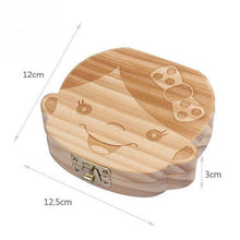 Load image into Gallery viewer, Lovely Girl /Boy Image Wooden Baby Teeth Box