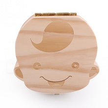 Load image into Gallery viewer, Lovely Girl /Boy Image Wooden Baby Teeth Box