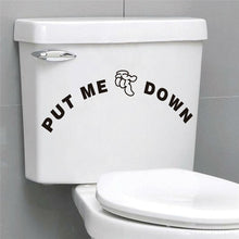 Load image into Gallery viewer, Funny Smile Bathroom/Toilet Wall Sticker Decals