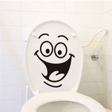 Load image into Gallery viewer, Funny Smile Bathroom/Toilet Wall Sticker Decals