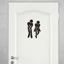 Load image into Gallery viewer, Funny Smile Bathroom/Toilet Wall Sticker Decals