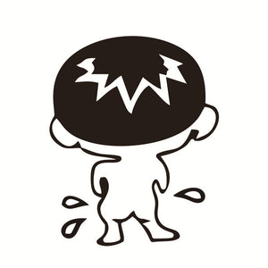 Funny Smile Bathroom/Toilet Wall Sticker Decals