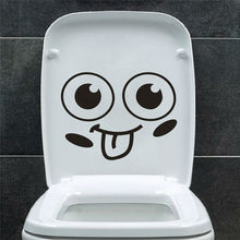 Load image into Gallery viewer, Funny Smile Bathroom/Toilet Wall Sticker Decals
