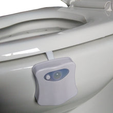 Load image into Gallery viewer, Motion Sensor Toilet Seat Night Light