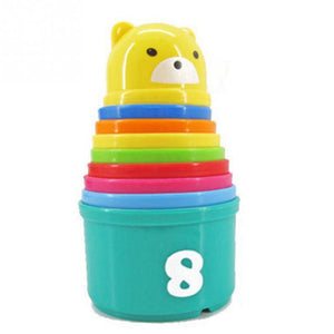 Piles Cup Colorful Baby Math Toy