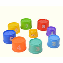 Load image into Gallery viewer, Piles Cup Colorful Baby Math Toy