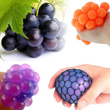 Load image into Gallery viewer, Grape Ball Autism Mood Squeeze