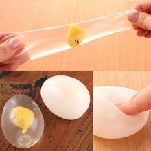 Load image into Gallery viewer, Unbreakable Transparent Egg Squeeze Toy