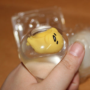 Unbreakable Transparent Egg Squeeze Toy