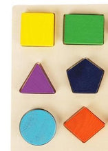 Load image into Gallery viewer, Geometric Shapes Sorting Math Toy