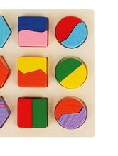 Load image into Gallery viewer, Geometric Shapes Sorting Math Toy