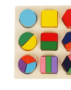 Geometric Shapes Sorting Math Toy