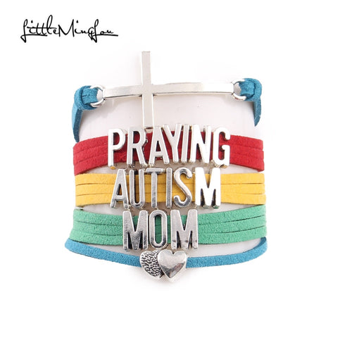 Praying Autism Mom Bracelet