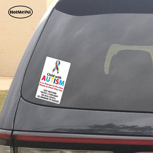 Child with Autism Decal Sticker