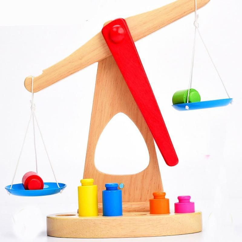 Digital Balance Baby Wooden Toy