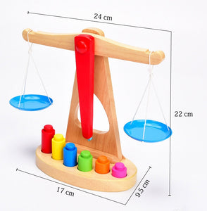 Digital Balance Baby Wooden Toy