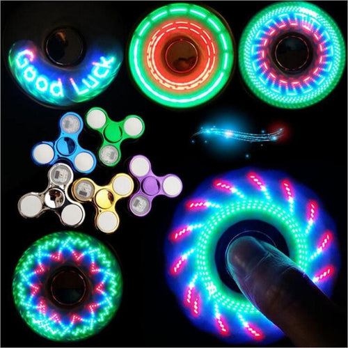 Light Fidget Spinner Led