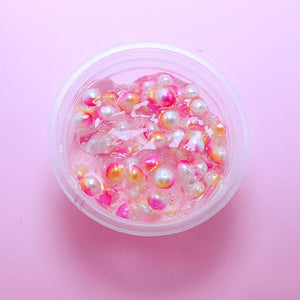 1PC DIY Transparent Pearl Slime