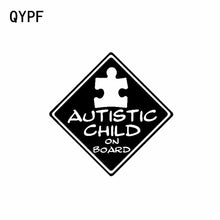 Load image into Gallery viewer, AUTISTIC CHILD ON BOARD Sticker Decal