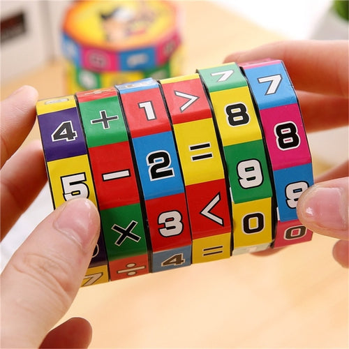 Digital Numbers Magic Cube