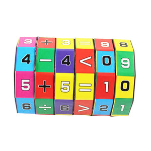 Digital Numbers Magic Cube