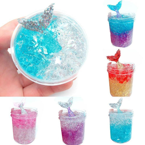 Mermaid Crystal Mud Slime Toy