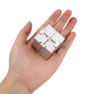 Fashion Funny Aluminum Alloy Cube