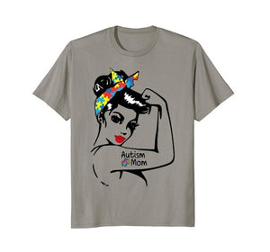 Strong Women Autism Tee shirt