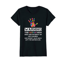 Load image into Gallery viewer, 2019 Autism Awareness Warning This Autism Mom T-Shirt Tee shirt